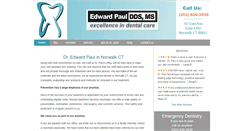 Desktop Screenshot of norwalkdentistoffice.com