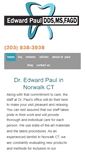 Mobile Screenshot of norwalkdentistoffice.com